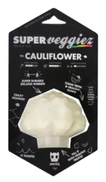 Zabawka dla psa z TPR z otworem na przysmaki, pływająca – Zee.dog Super Veggiez The Cauliflower