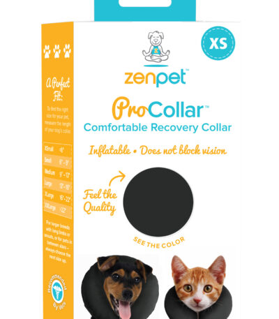 Kołnierz ochronny dla psów XS, można prać, 15,2 cm – Zenpet ProCollar