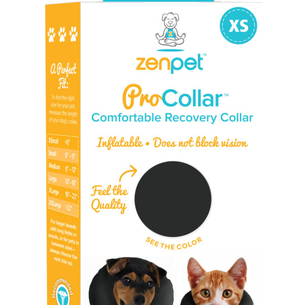 Kołnierz ochronny dla psów XS, można prać, 15,2 cm – Zenpet ProCollar