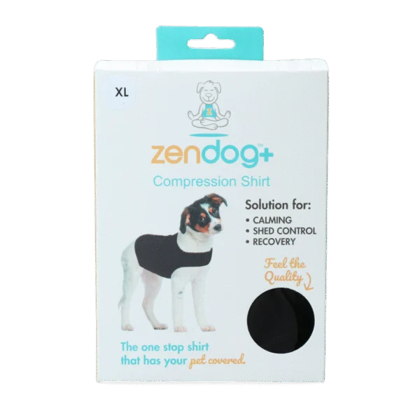 Kamizelka kompresyjna dla psa XL, oddychająca, obwód klatki piersiowej 61 do 71 cm – Zenpet ZenDog Compression Shirt
