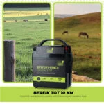 Elektryzator ogrodzenia elektrycznego na baterię 9 V – ZoneGuard Battery Energizer Pro 10 km - obrazek 4