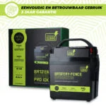 Elektryzator ogrodzenia elektrycznego na baterię 9 V – ZoneGuard Battery Energizer Pro 10 km - obrazek 5