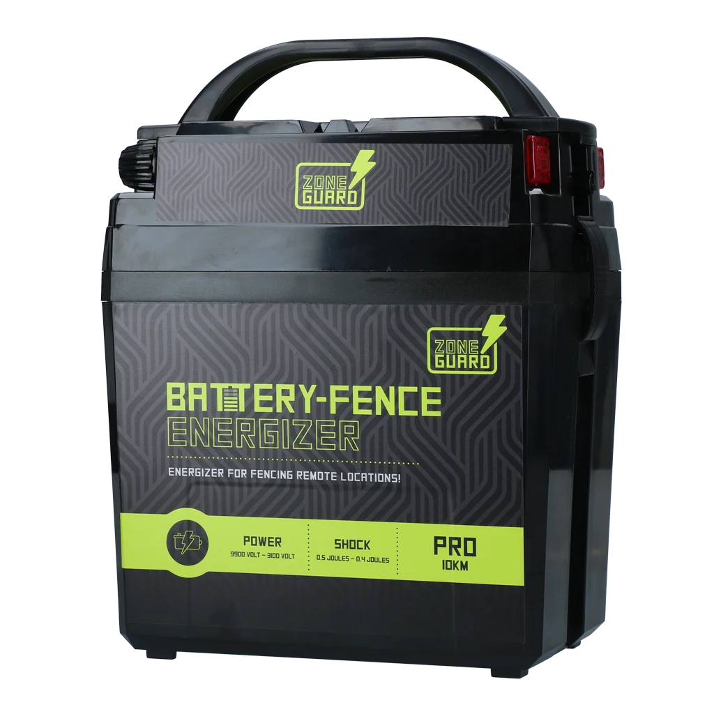 Elektryzator ogrodzenia elektrycznego na baterię 9 V – ZoneGuard Battery Energizer Pro 10 km - obrazek 2
