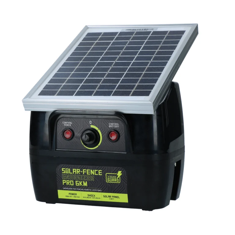 Elektryzator solarny z panelem słonecznym 5 W – ZoneGuard Solar-Fence Energizer Pro 6 km