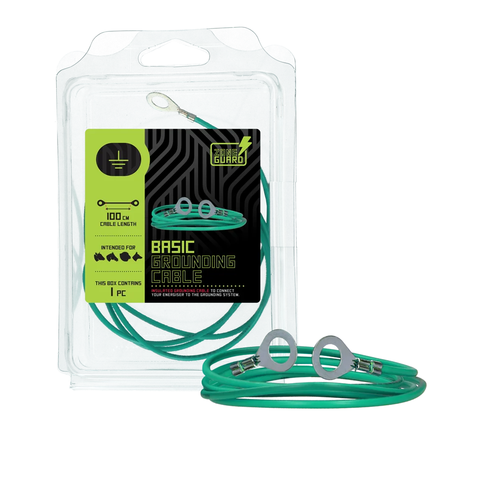 Przewód uziemiający z 2 pętlami, 100 cm – ZoneGuard Basic - obrazek 2