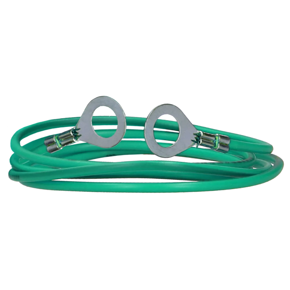 Przewód uziemiający z 2 pętlami, 100 cm – ZoneGuard Basic - obrazek 1