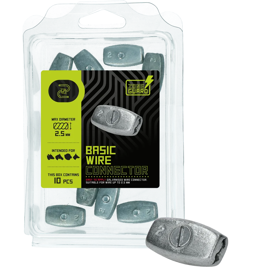 Złączka do drutu elektrycznego do 2,5 mm, 10 sztuk – ZoneGuard Basic - obrazek 3