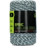 Przewód ogrodzeniowy 3 mm, biały z ciemnozielonym, 200 m – ZoneGuard Basic