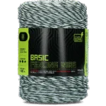 Przewód ogrodzeniowy 3 mm, biały z ciemnozielonym, 400 m – ZoneGuard Basic