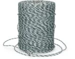 Przewód ogrodzeniowy 3 mm, biały z ciemnozielonym, 400 m – ZoneGuard Basic - obrazek 2