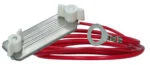 Przewód przyłączeniowy do taśmy ogrodzeniowej do 50 mm, 130 cm – ZoneGuard - obrazek 2