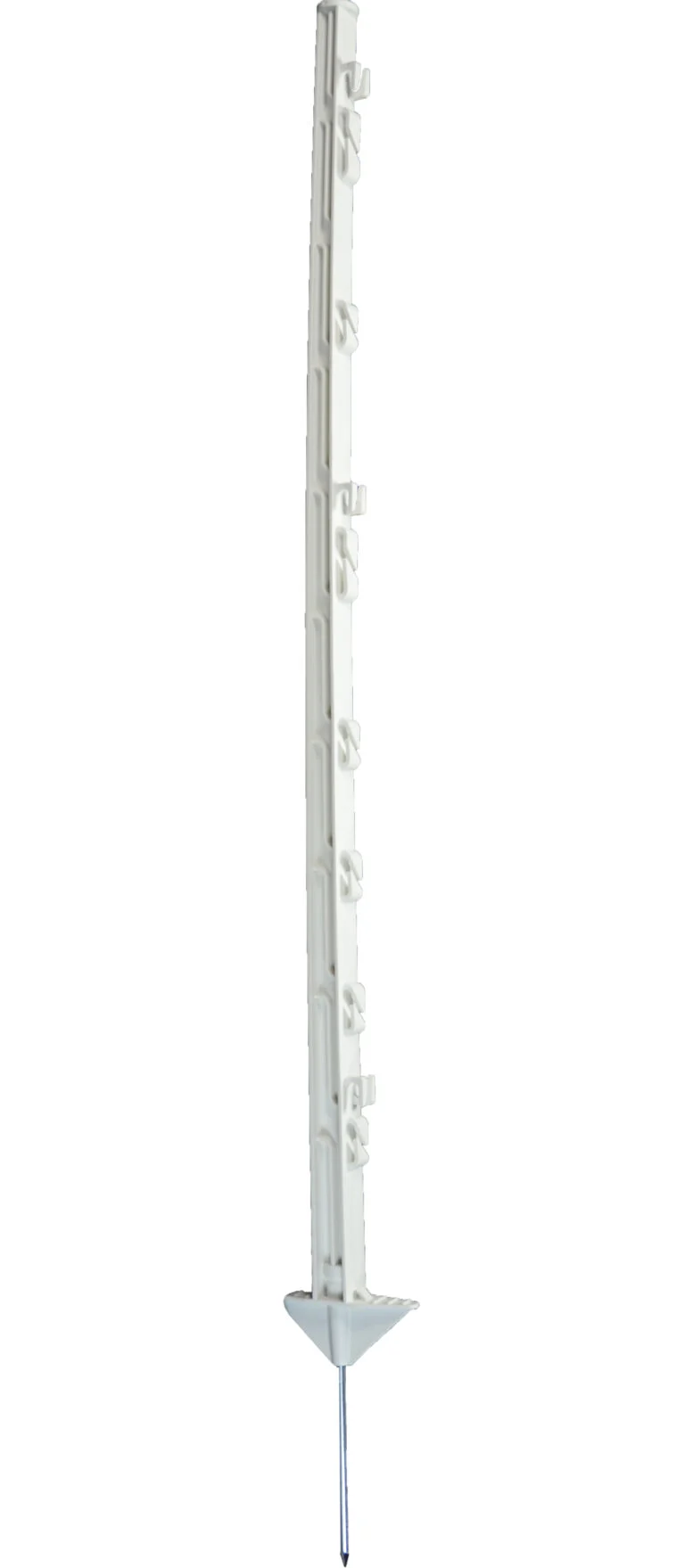 Plastikowy słupek do wbijania, 105 cm, biały – ZoneGuard