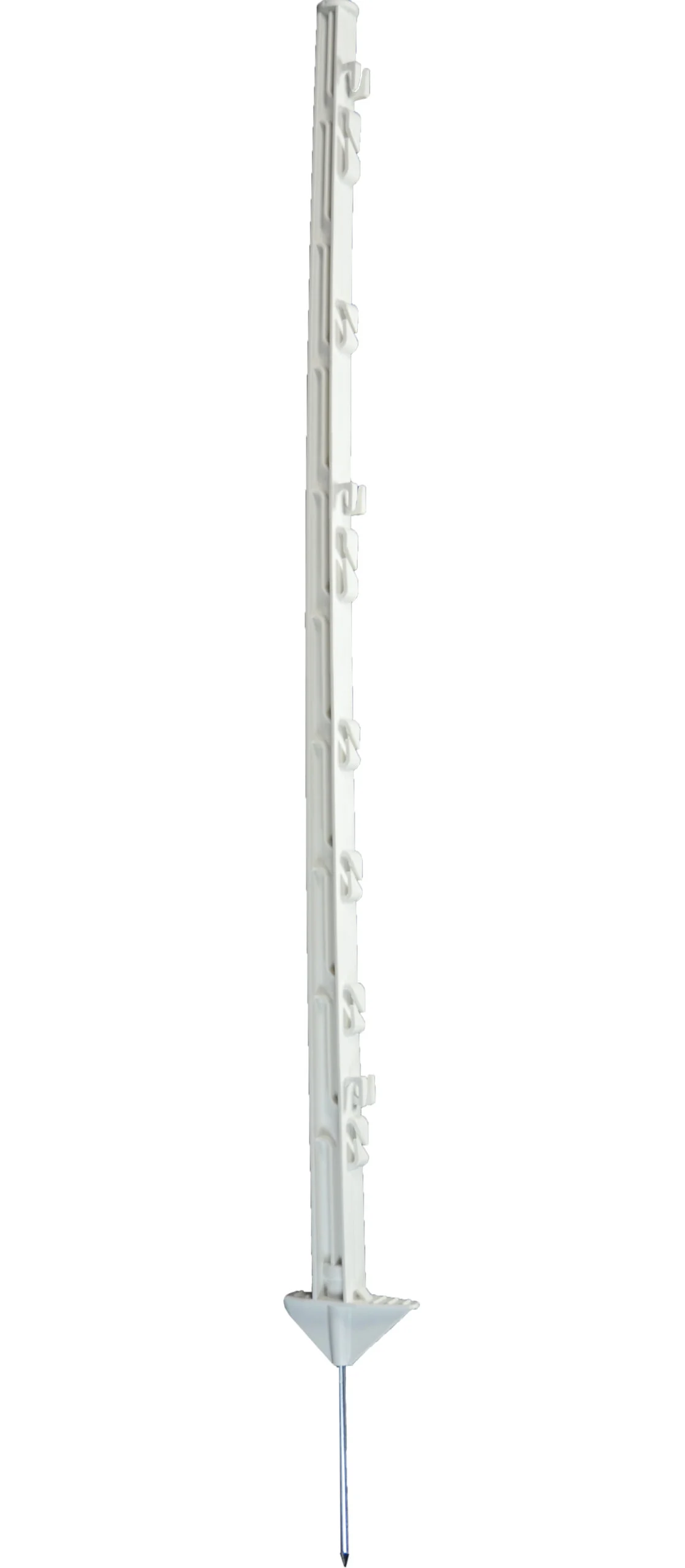 Plastikowy słupek do wbijania, 105 cm, biały – ZoneGuard - obrazek 1