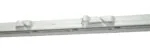 Plastikowy słupek wejściowy, 150 cm, biały – ZoneGuard - obrazek 2