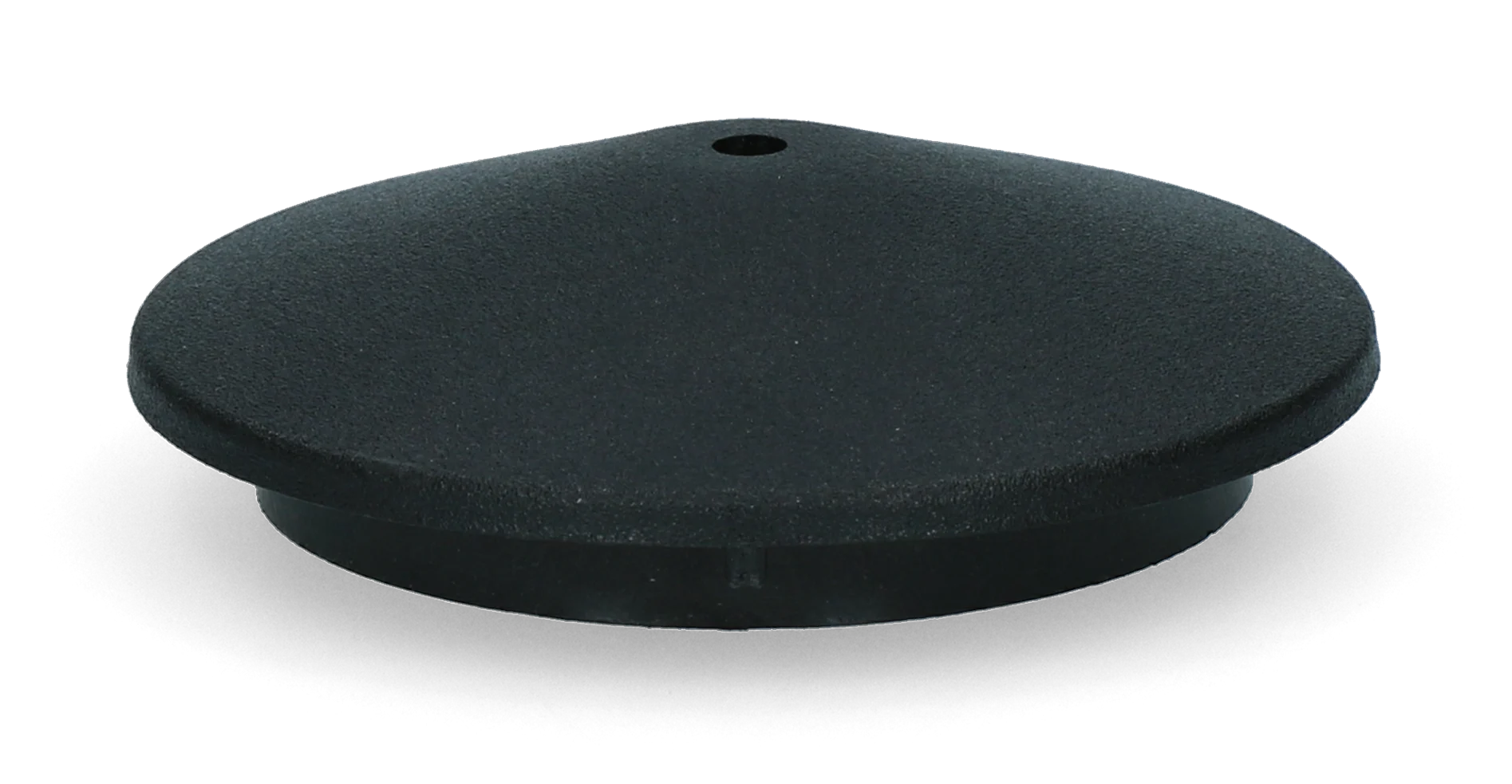 Okrągła nakładka na słupek 60 mm z otworem montażowym – ZoneGuard - obrazek 2