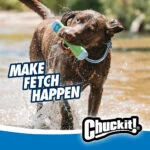 Pływający aport ze sznurem, ø 5 cm x 25 cm – Chuckit! Amphibious Bumper M - obrazek 4