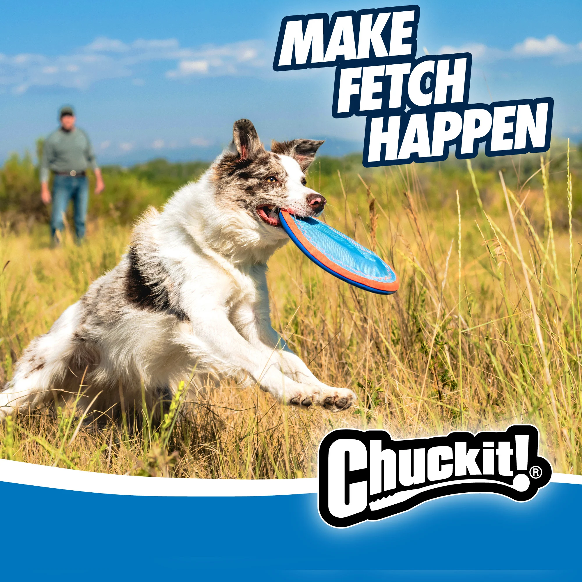 Frisbee dla psa, unosząca się na wodzie, Ø 25 cm – Chuckit! Paraflight L - obrazek 6
