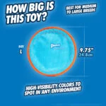 Frisbee dla psa, unosząca się na wodzie, Ø 25 cm – Chuckit! Paraflight L - obrazek 3