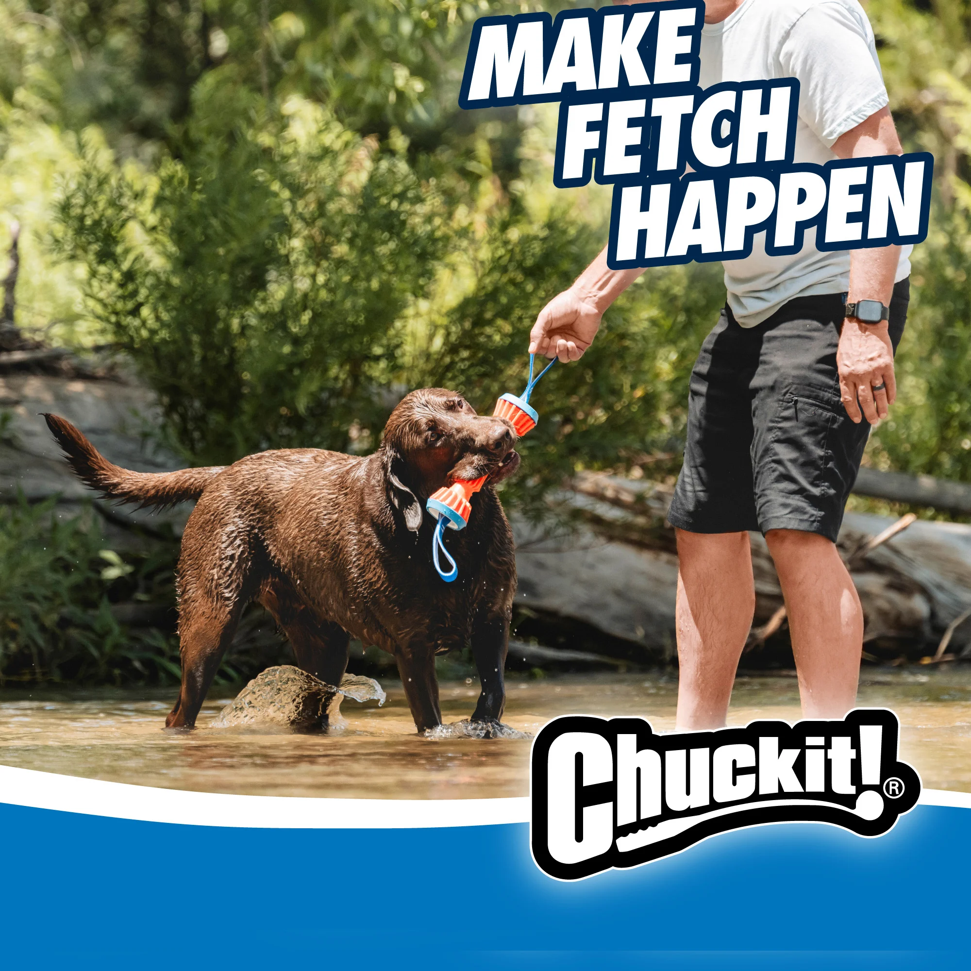 Gumowy aport pływający, 20 cm – Chuckit! Rugged Bumper S - obrazek 6