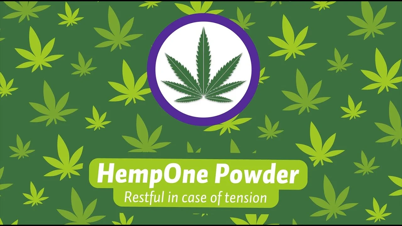 Proszek z kwiatów konopi dla psów i kotów z mączką z chleba świętojańskiego, 250 g – Excellent Pets Hemp One Powder - obrazek 3