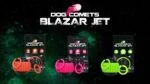 Piłka dla psa ze zwijanym sznurkiem, różowa – Dog Comets Blazar Jet - obrazek 4